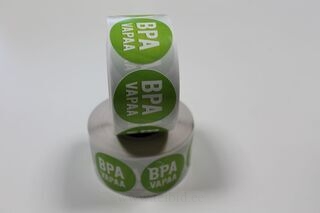 BPA vapaa tarrat