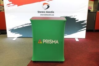 Prisma advertising table