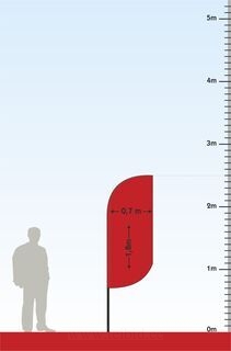 Surfi Lippu 2,5m